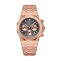 Rose Gold Black Surface